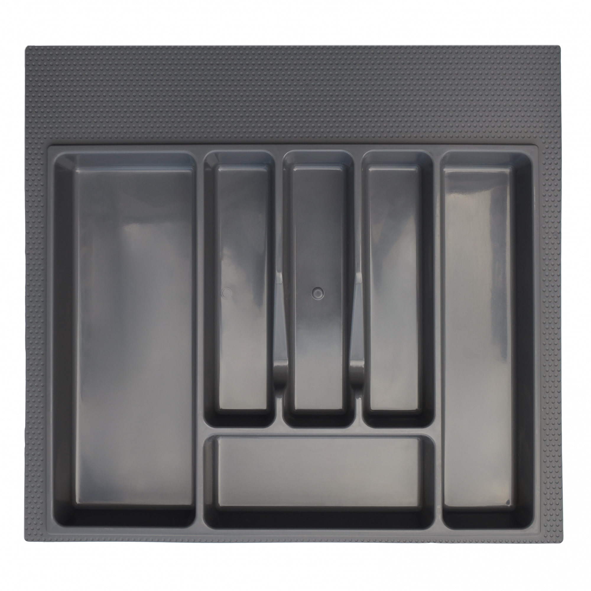 Вкладка в ящик для столовых приборов 600 мм серая