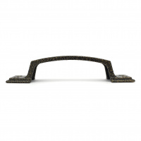 Ручка-скоба дверная РС-100-3 антик/бронза (литьё, ЦАМ)