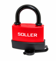 Замок навесной всепогодный SOLLER 377-75 (75 мм)