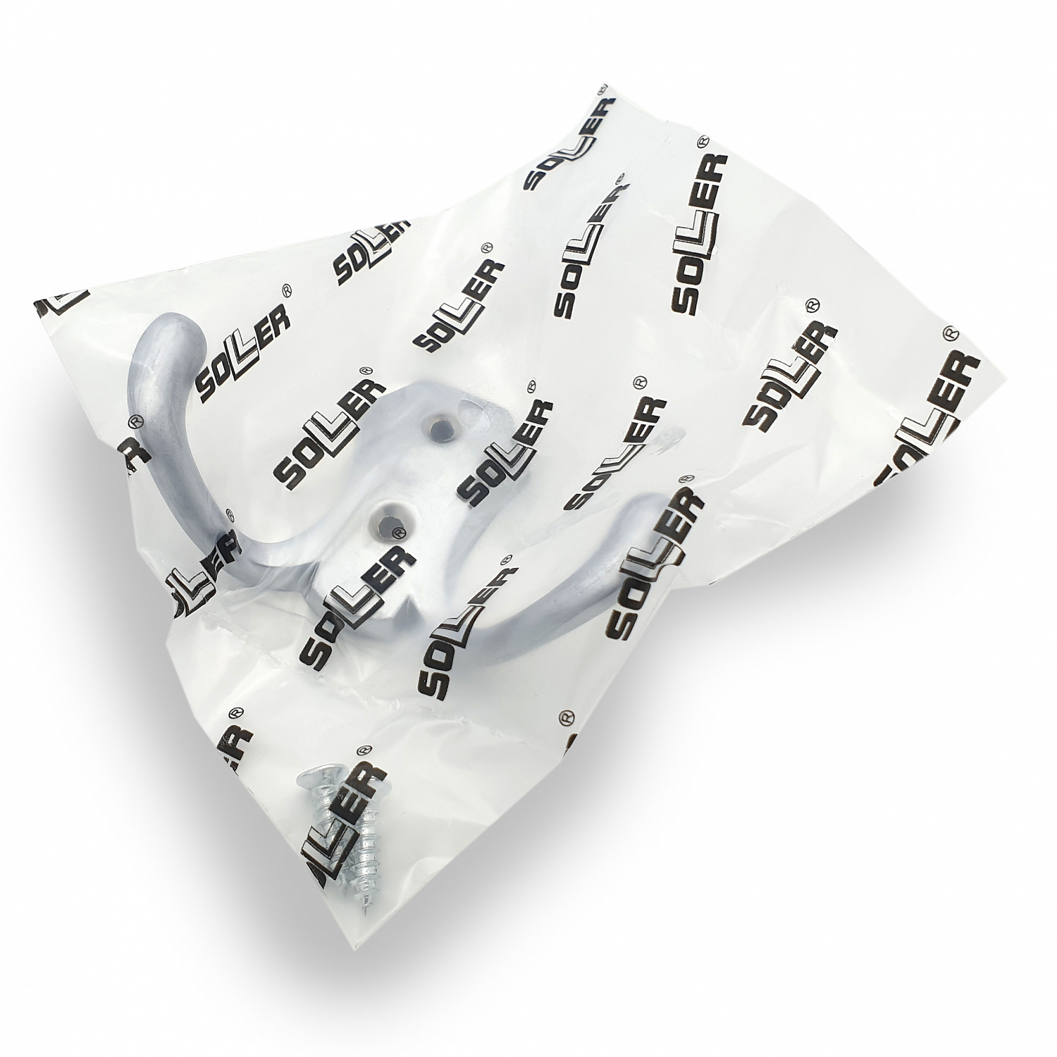 Крючок SOLLER 827В матовый хром