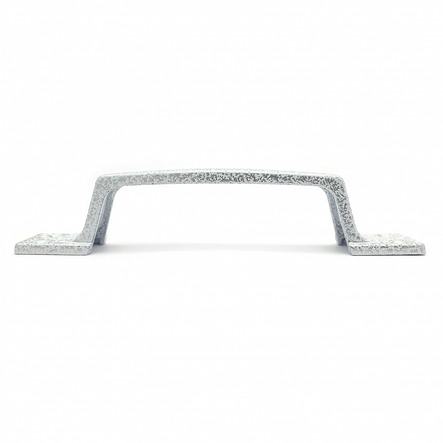 Ручка-скоба дверная РС-100-4 антик/белое серебро (литьё, ЦАМ)