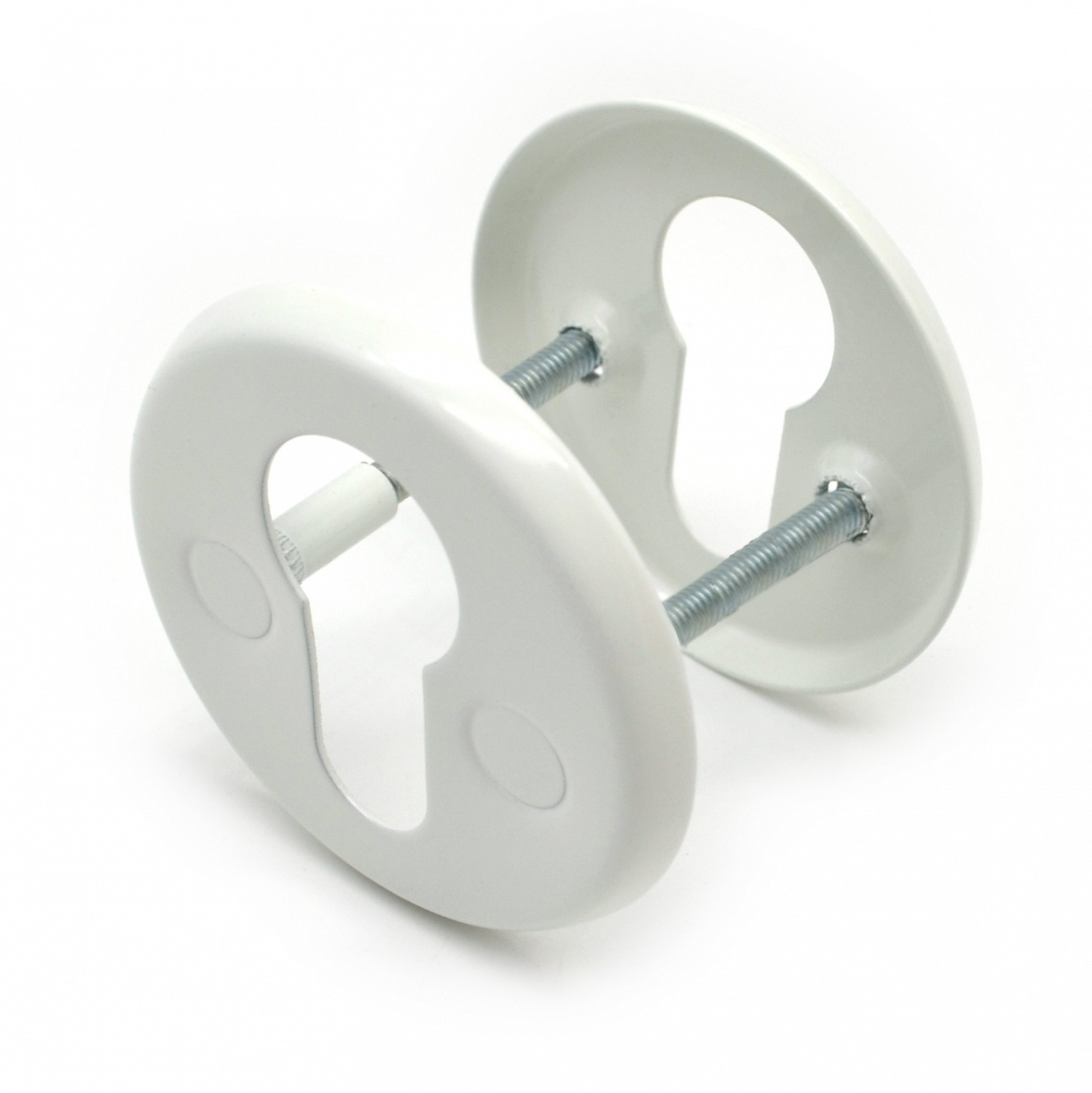 Накладка дверная на цилиндровый механизм SOLLER 016рz белая