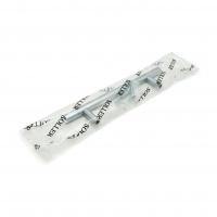 Ручка мебельная рейлинг SOLLER 8926-96 матовый хром d-10 мм