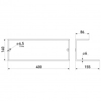 Держатель для полотенец хром