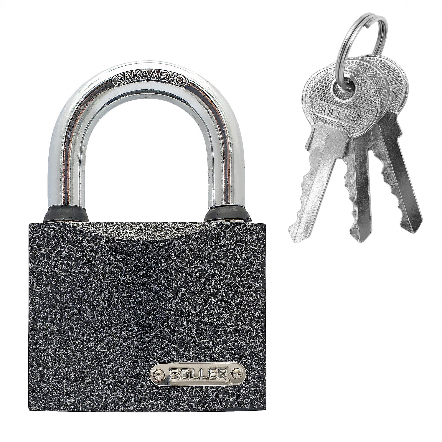 Замок навесной SOLLER ВС-75-SL (75 мм)