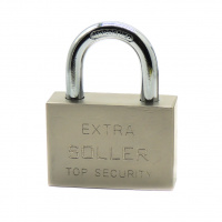 Замок навесной SOLLER Extra 601-60HD сатин 