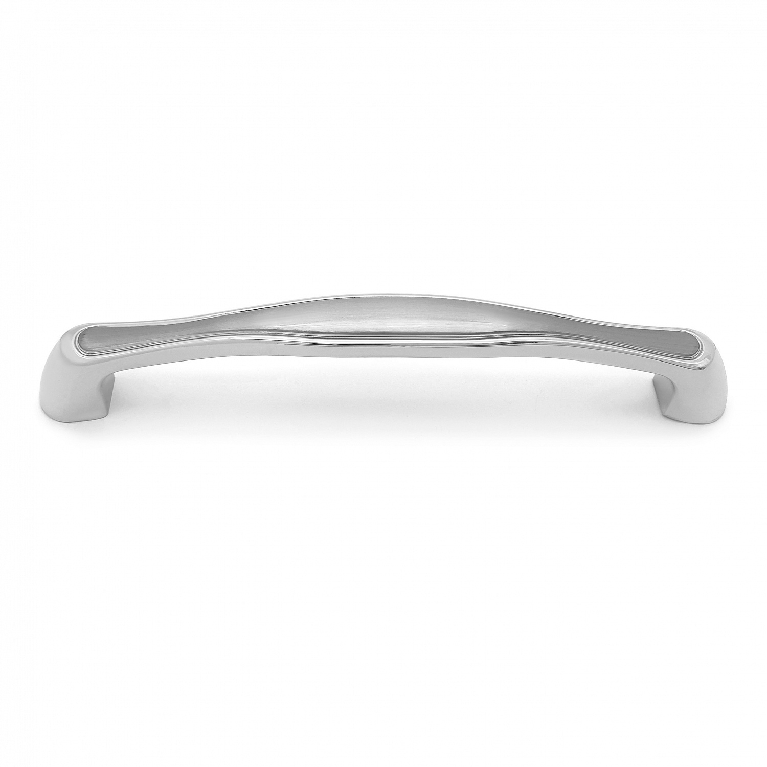 Ручка мебельная SOLLER 698-128 никель/хром