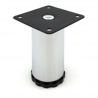 Опора мебельная регулируемая SOLLER 5100 42*100 мм хром сталь