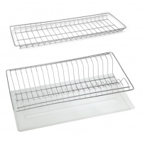 Посудосушитель 600 металлик 565*256 мм с поддоном