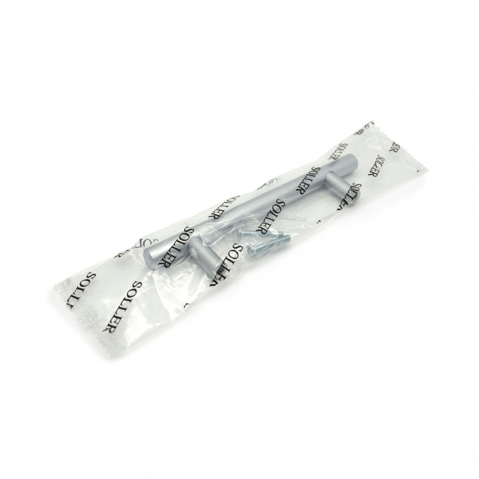 Ручка мебельная рейлинг SOLLER 8925-96 матовый хром d-12 мм