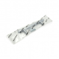 Ручка мебельная рейлинг SOLLER 8925-96 матовый хром d-12 мм