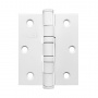 Петля дверная прямая 3" SOLLER белая (сталь 75*65*2,5)
