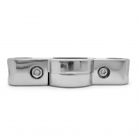 Соединитель поворотный 3-х параллельных и перпендикулярных труб SOLLER R43-50 d-25+d-50+d-25 мм