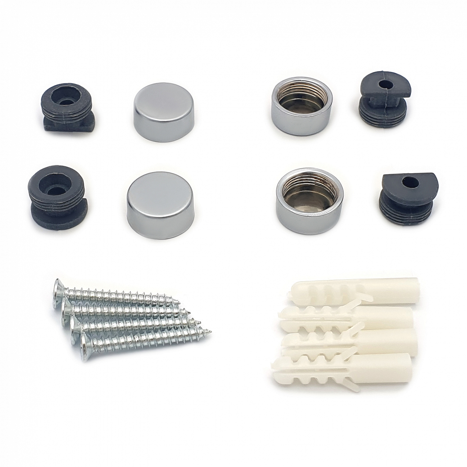 Зеркалодержатель SOLLER №101 матовый хром (DС)  d-17 мм