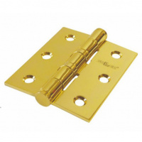 Петля дверная прямая 3" SOLLER золото (сталь 75*65*2,5)