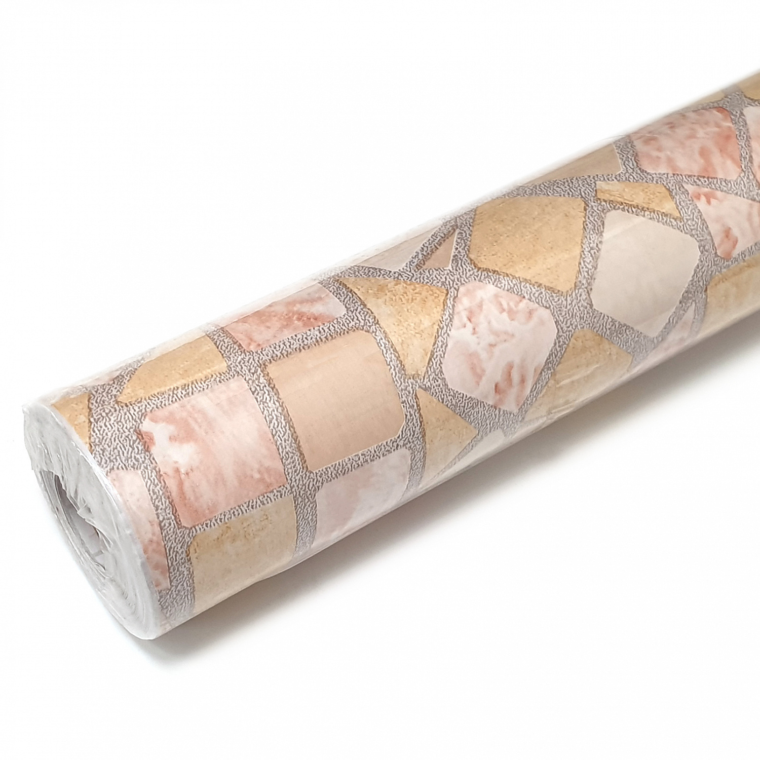 Пленка самоклеящаяся 0,45*8 м 8062D мозаика бежевая