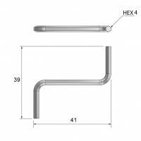Шестигранник под конфирмат
