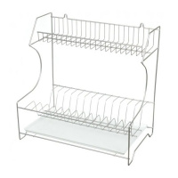 Тарелосушка настольная универсальная белая 400*400 мм