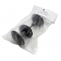 Ручка-стяжка дверная РДК-110 антик/серебро