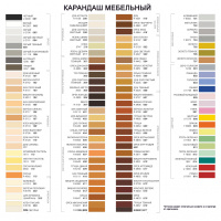 Карандаш мебельный Бук светлый