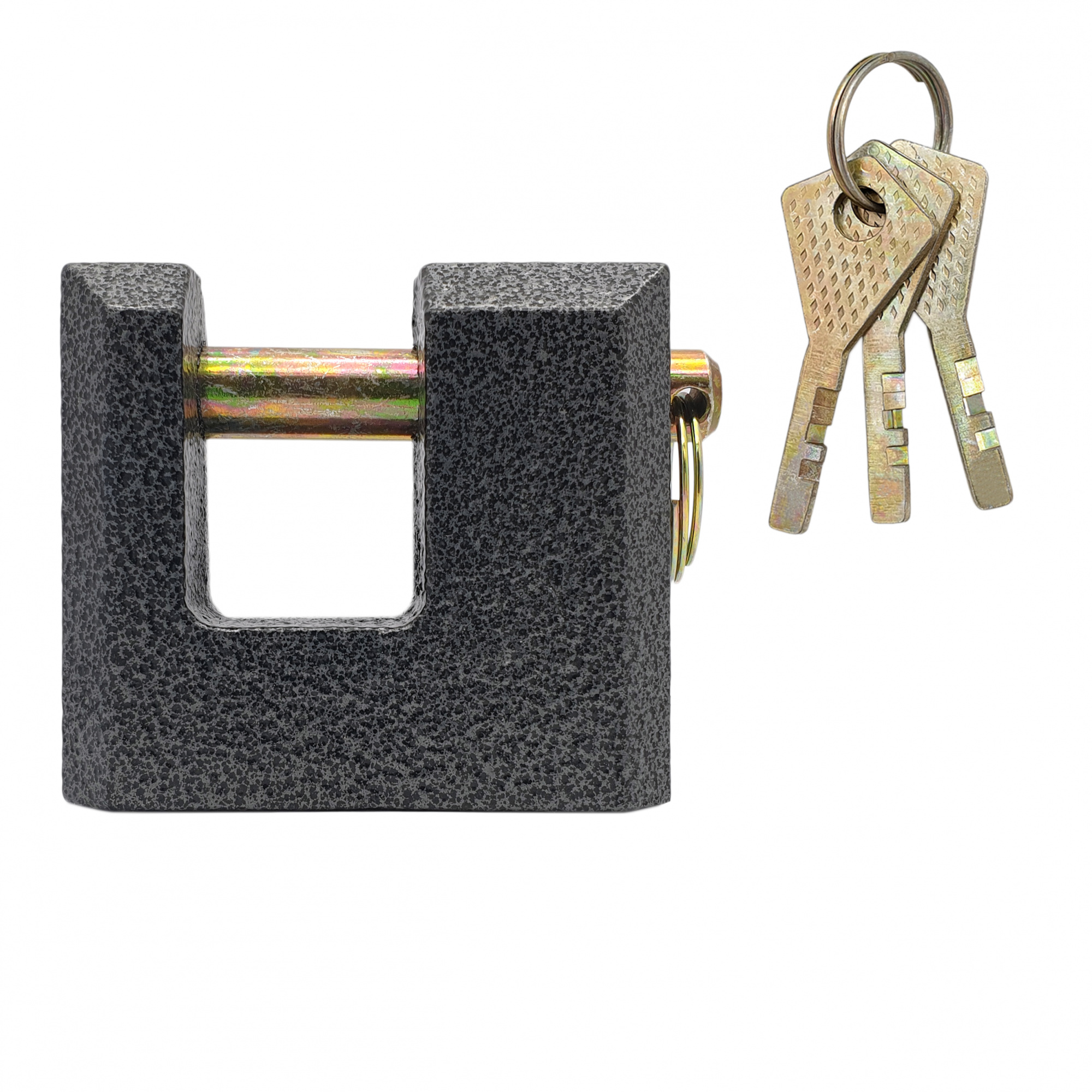 Замок навесной с прямой дужкой SOLLER HBX 70 мм