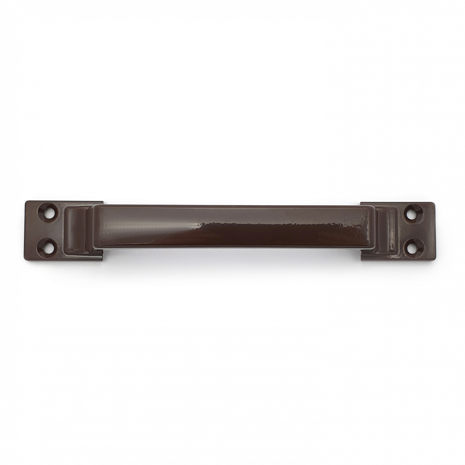 Ручка-скоба дверная РС-100-4 коричневый глянец (литьё, ЦАМ)