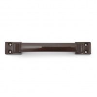 Ручка-скоба дверная РС-100-4 коричневый глянец (литьё, ЦАМ)