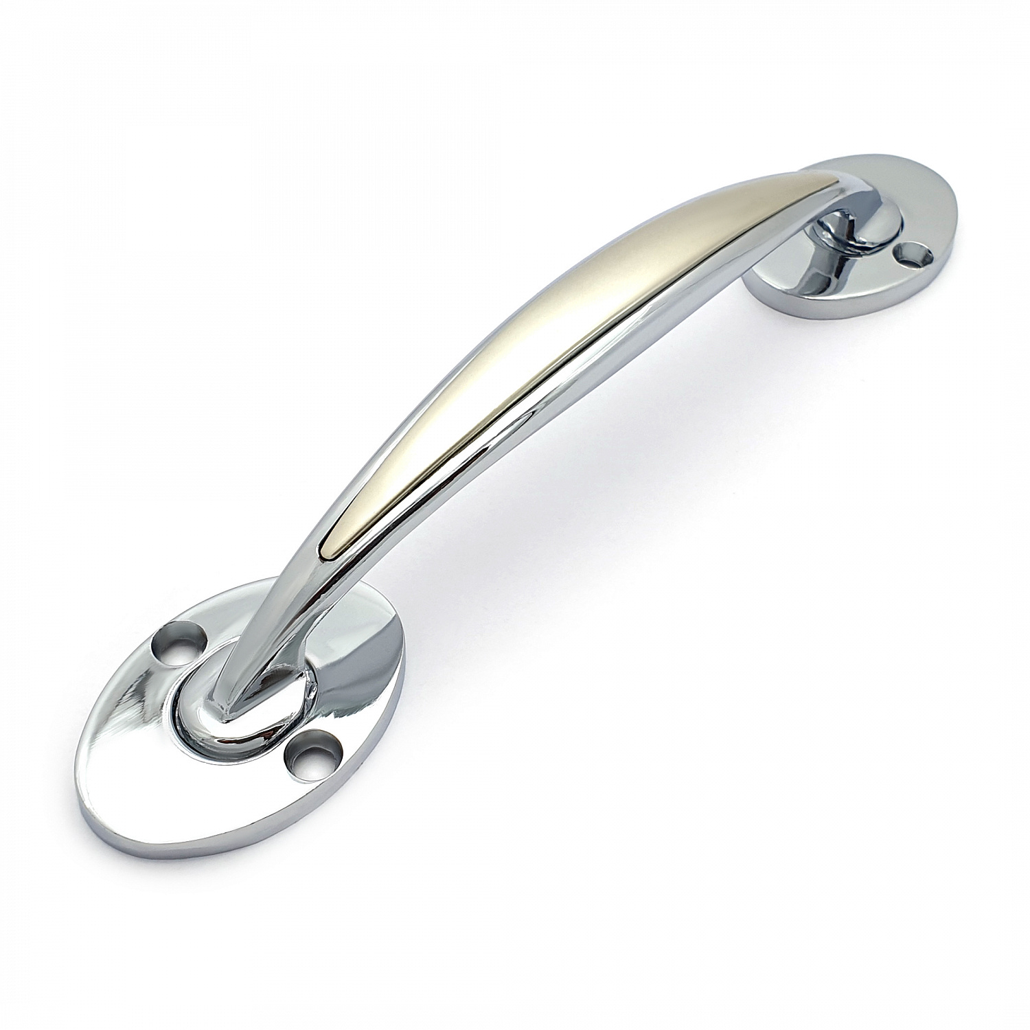 Ручка дверная SOLLER 254 хром/сатин