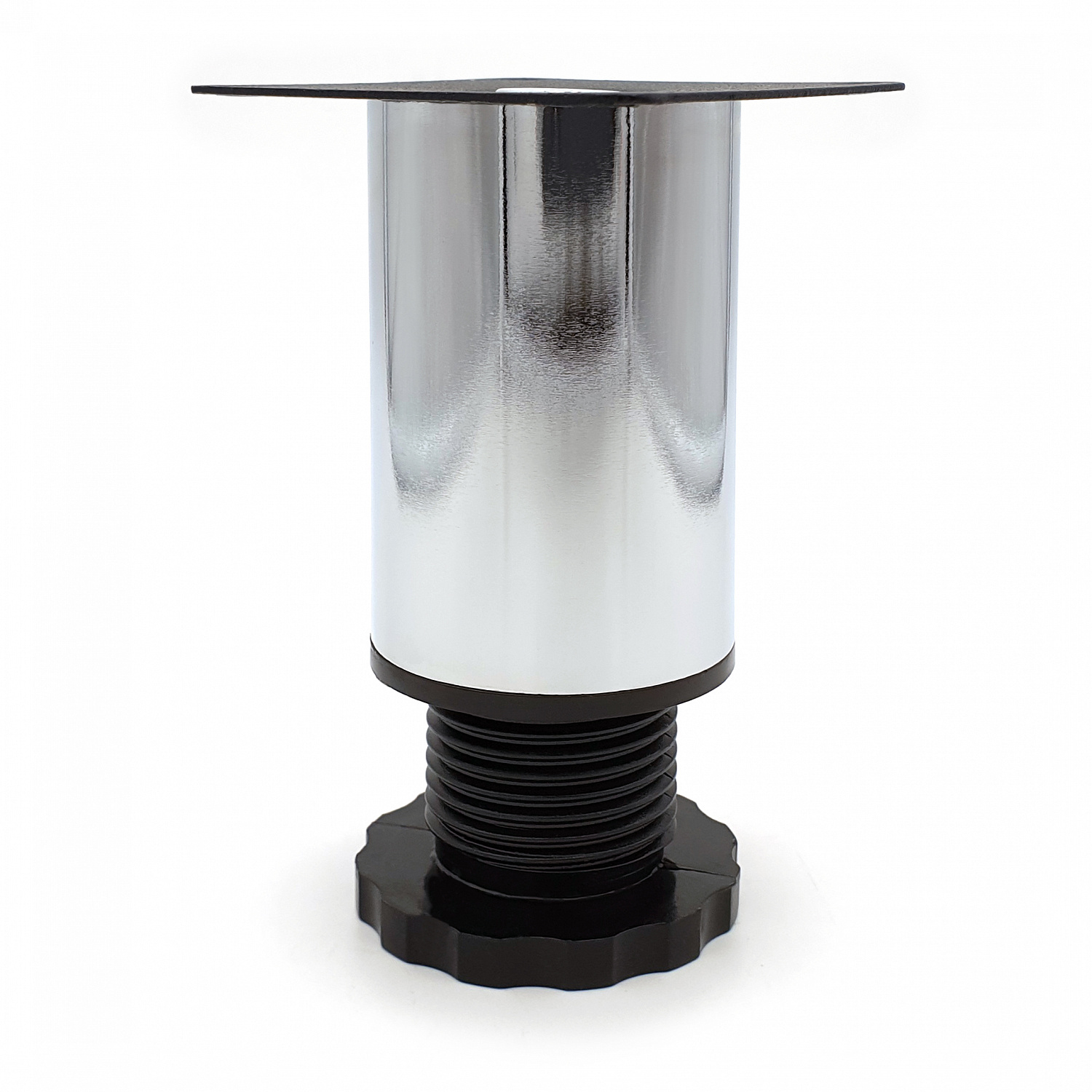 Опора мебельная регулируемая SOLLER 5100 42*80 мм хром сталь