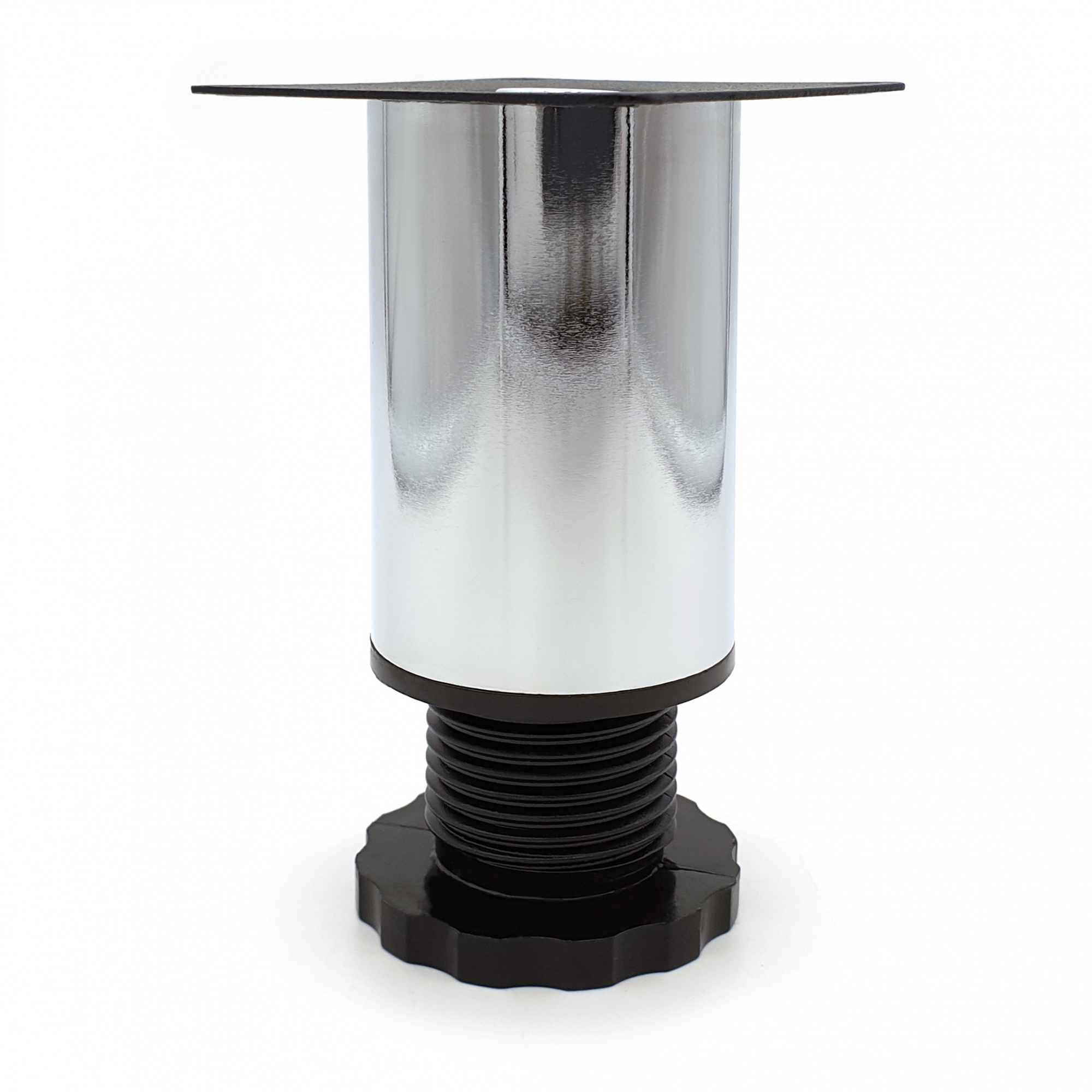 Опора мебельная регулируемая SOLLER 5100 42*80 мм хром сталь