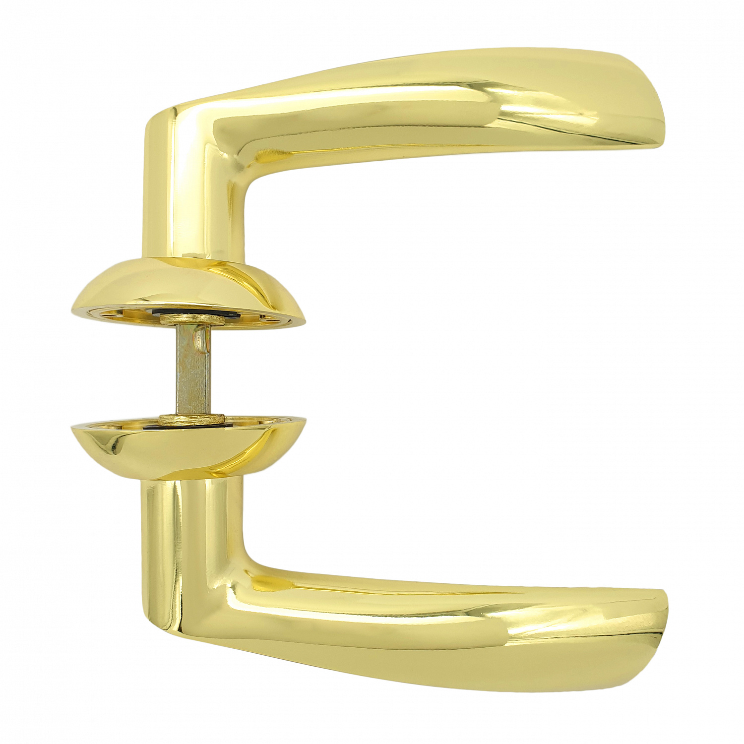 Комплект дверных ручек SOLLER AF7-R257 GP золото