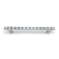 Ручка мебельная SOLLER 603-128 хром со стразами