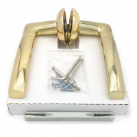 Комплект дверных ручек SOLLER ZY-502 PB золото