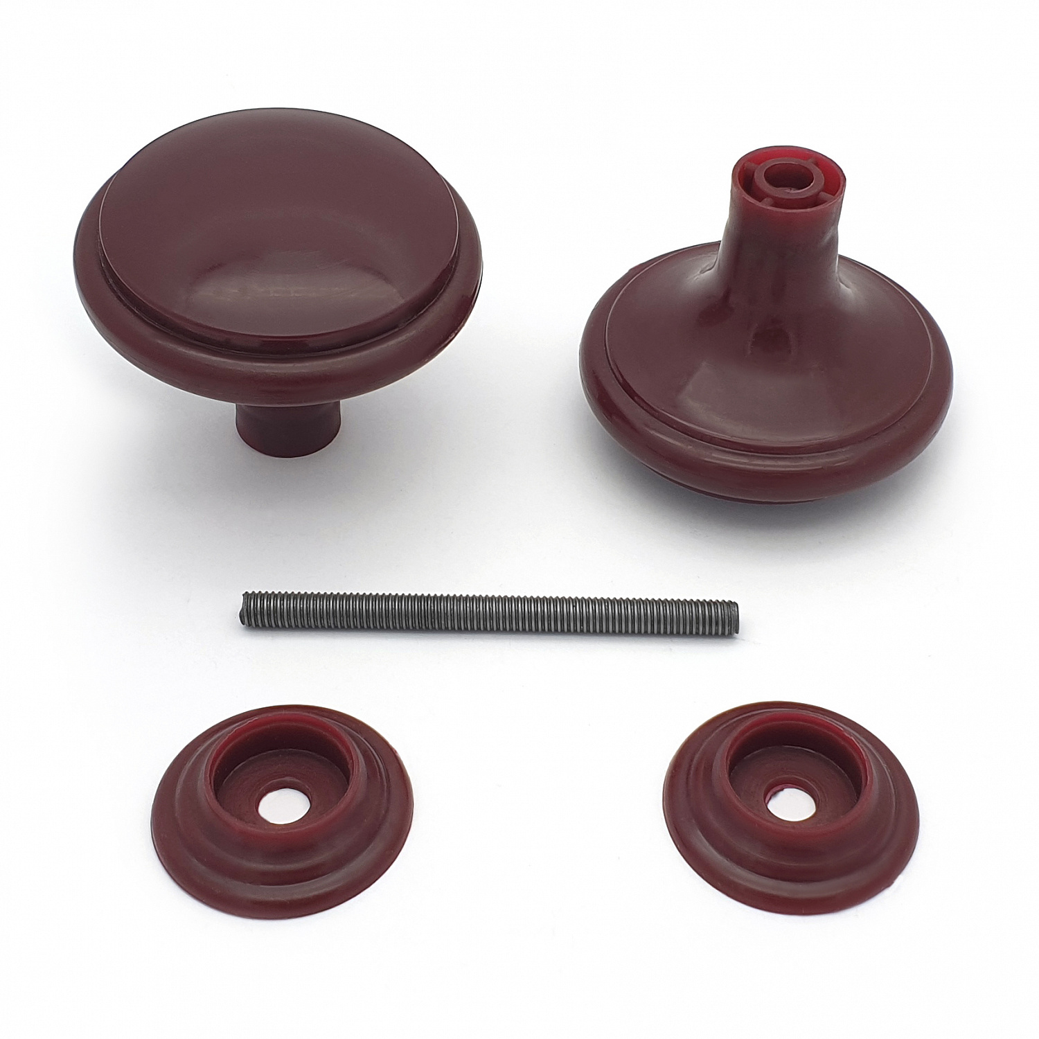 Ручка-стяжка дверная РДП-03-5 вишня индивидуальнаяупаковка