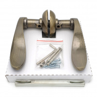 Комплект дверных ручек SOLLER ZY-509 AB бронза