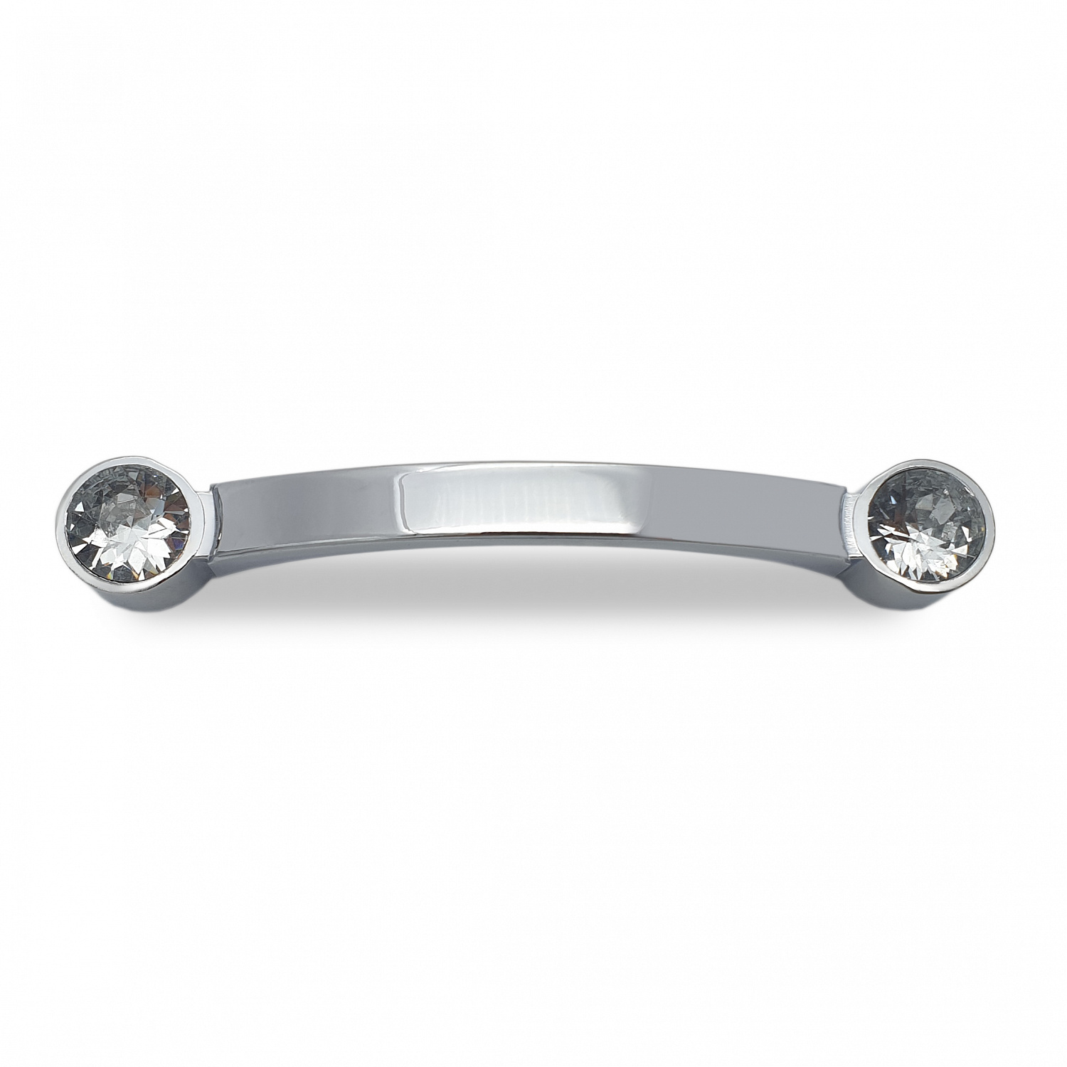 Ручка мебельная SOLLER 838-96 хром со стразами