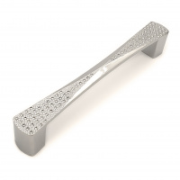 Ручка мебельная SOLLER 871-128 серебро СS