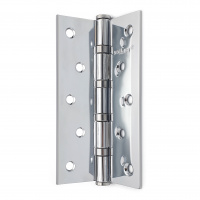 Петля дверная прямая 5" SOLLER хром (сталь 125*75*2,5)