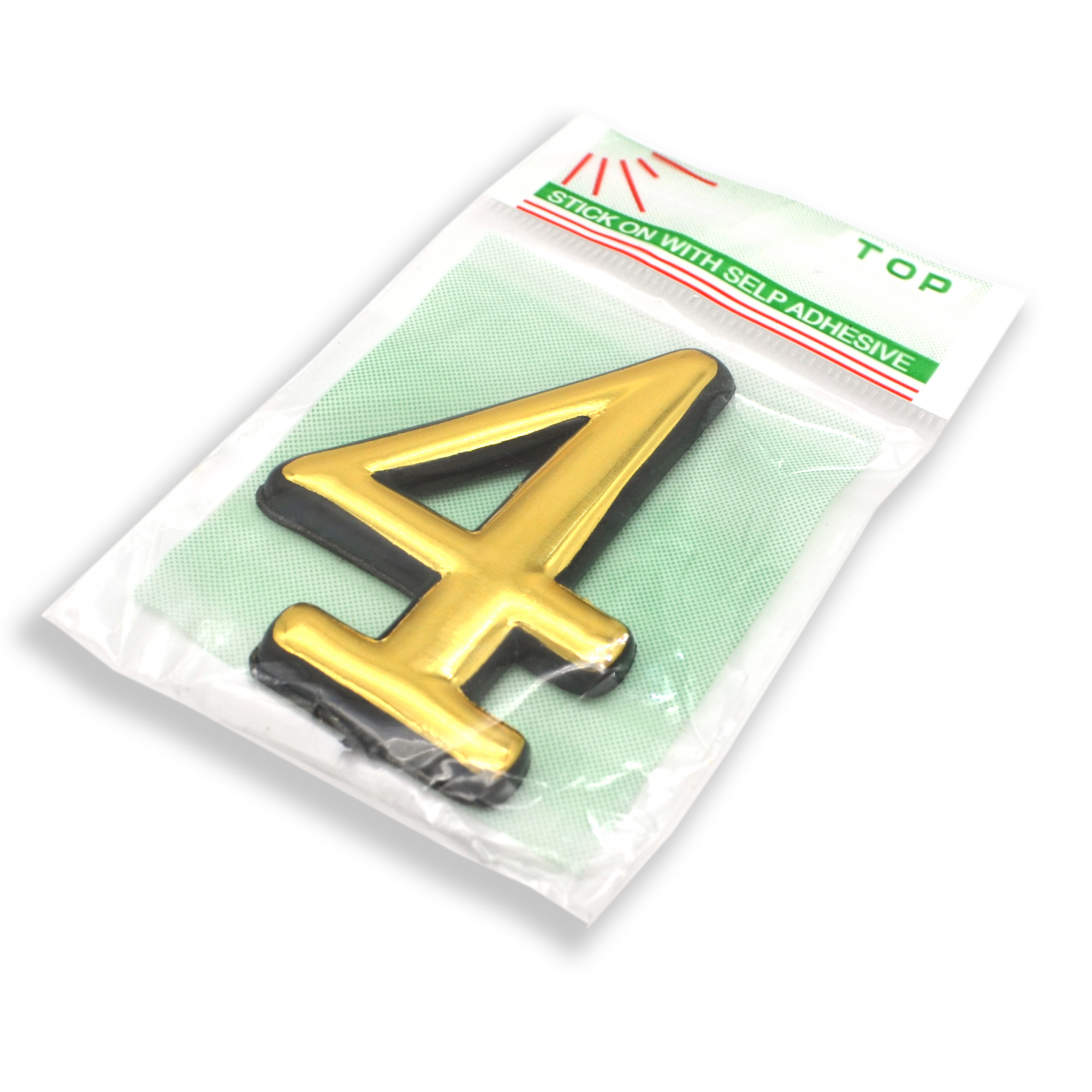 Цифра пластиковые SOLLER №4