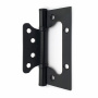 Петля дверная накладная 4" SOLLER черная (сталь 100*75*2) бабочка без врезки