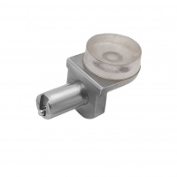 Полкодержатель для стекла с присоской шток 5*10 мм с фиксирующим шурупом