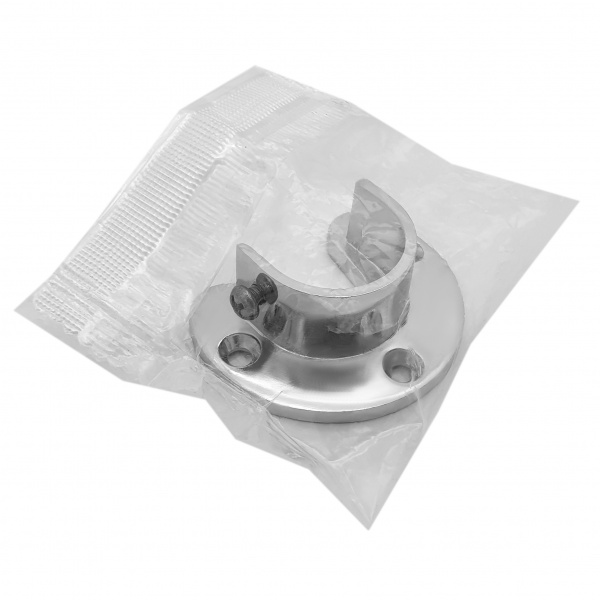 Штангодержатель открытый SOLLER R11D хром d-25 мм