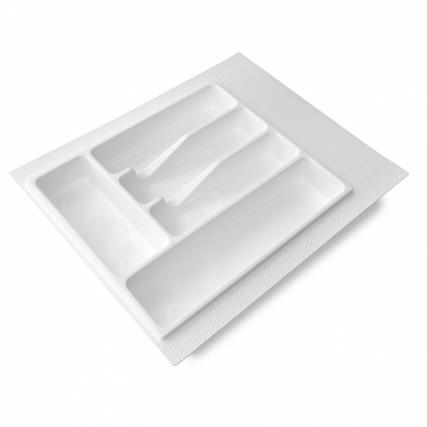 Вкладка в ящик для столовых приборов 400-450 мм белая