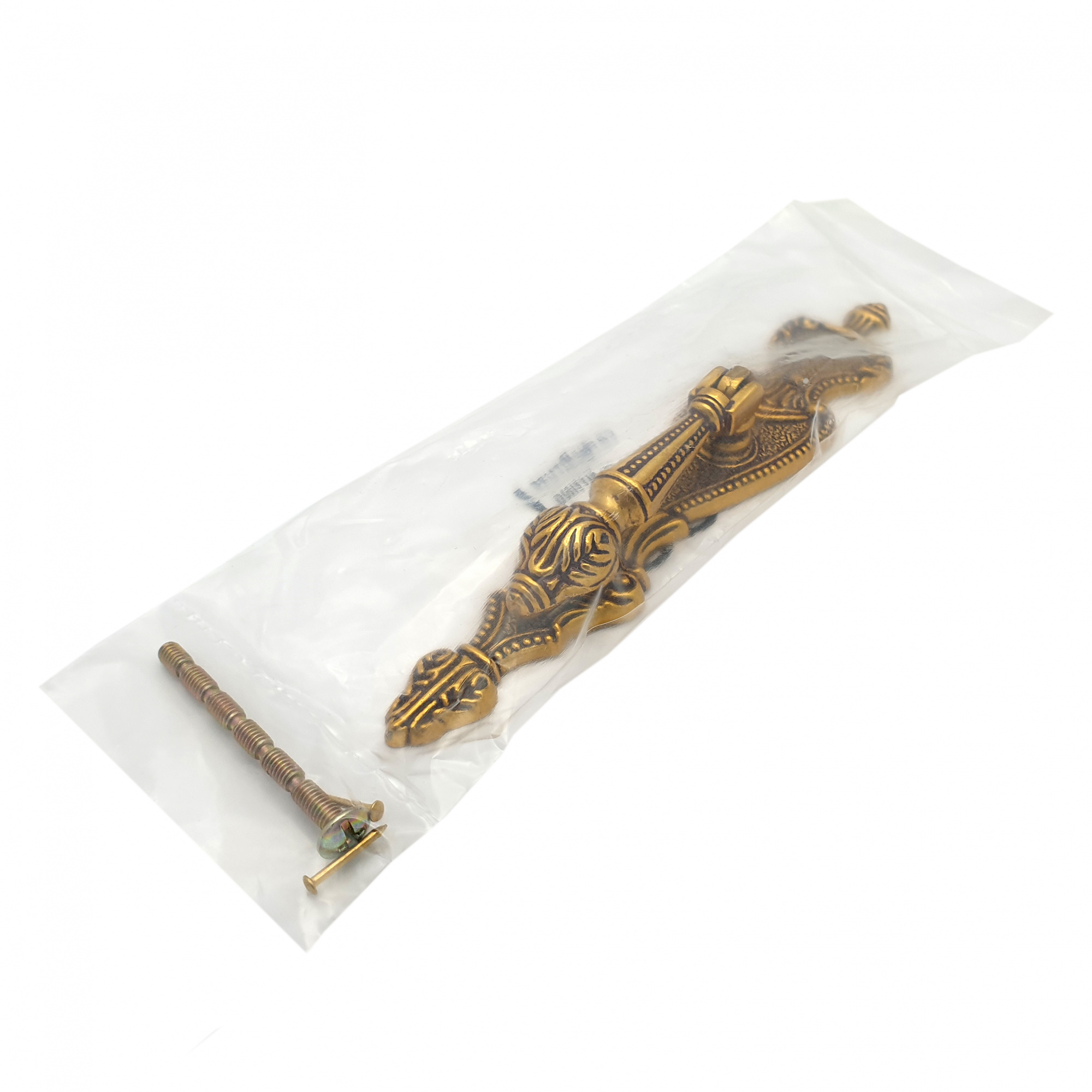 Ручка мебельная SOLLER 861-1 старая латунь