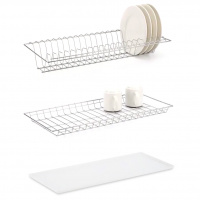 Посудосушитель 465мм  белый с рамкой и поддоном