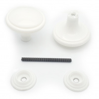 Ручка-стяжка дверная РДП-03-1 белая