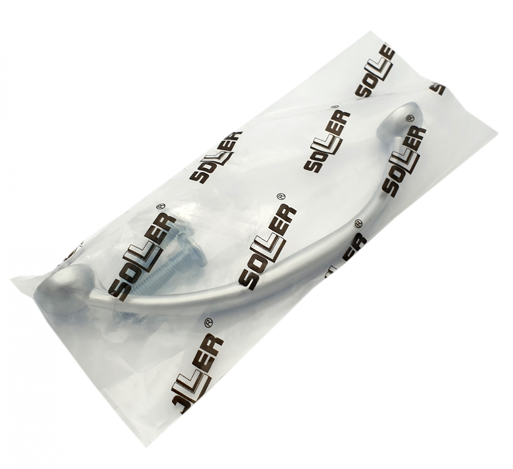 Ручка мебельная SOLLER 1885-96 матовый хром