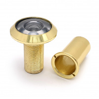 Глазок дверной SOLLER 35-50 мм золото