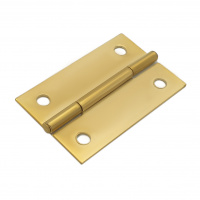 Петля карточная SOLLER 45*31 мм латунь