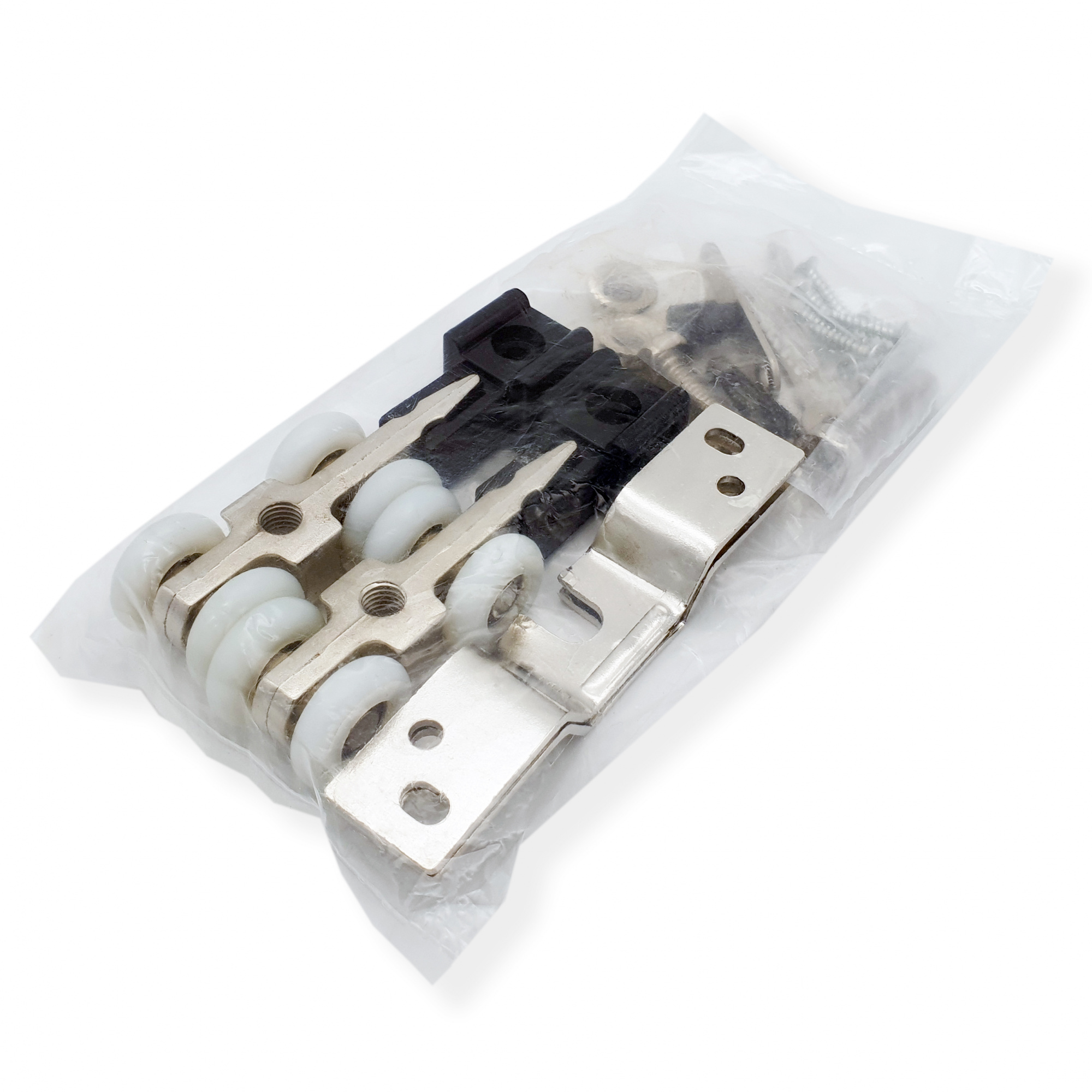 Ролики для раздвижных дверей SOLLER 4-х колесные комплект из 2-х штук